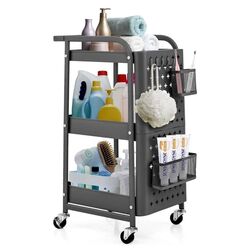 Carucior de servire Costway KC55044GR (Gray) Thumb