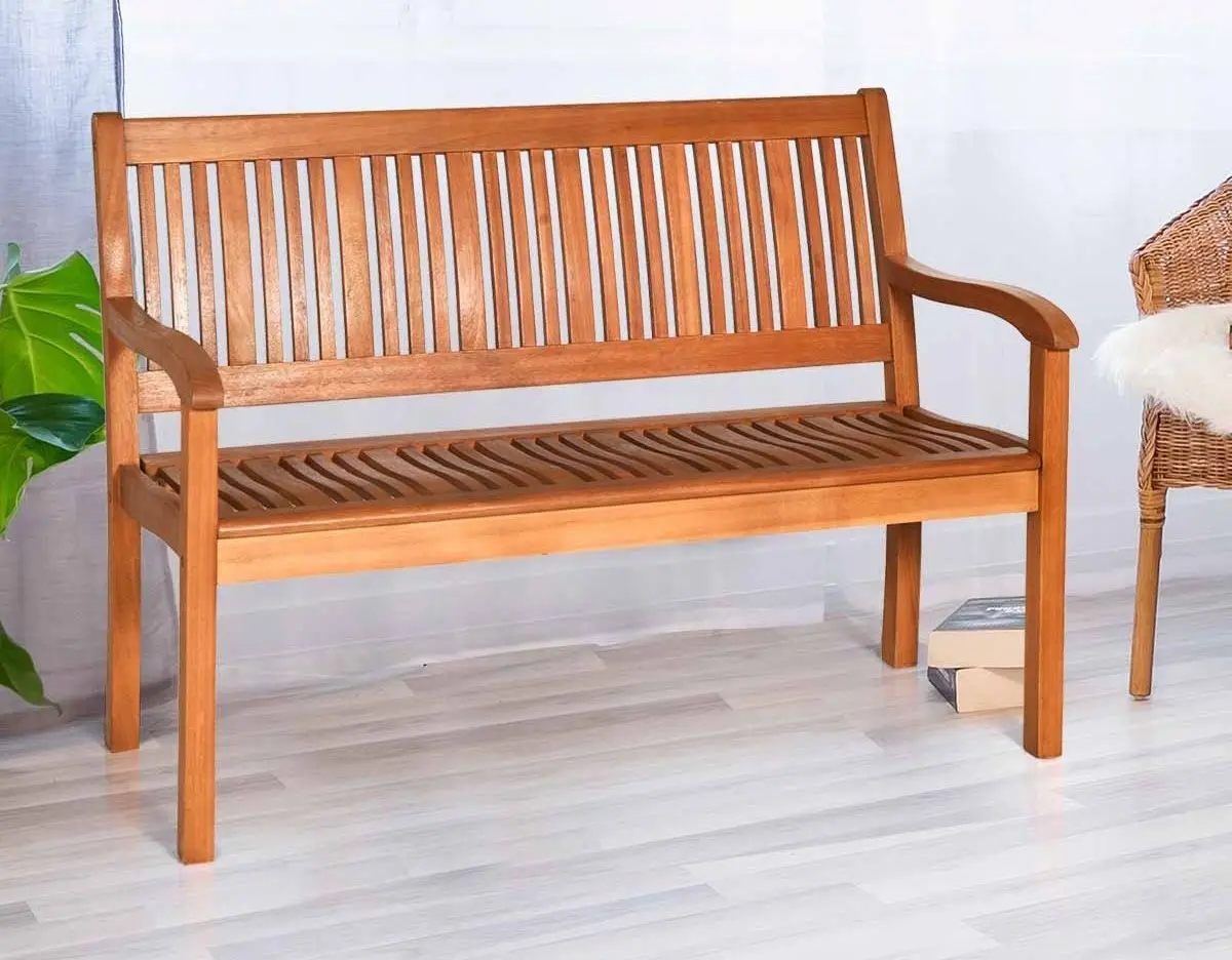 Скамейка Costway HW63888 (Wood) - 5