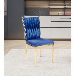 Стул Halmar K436 (Dark Blue/Gold)