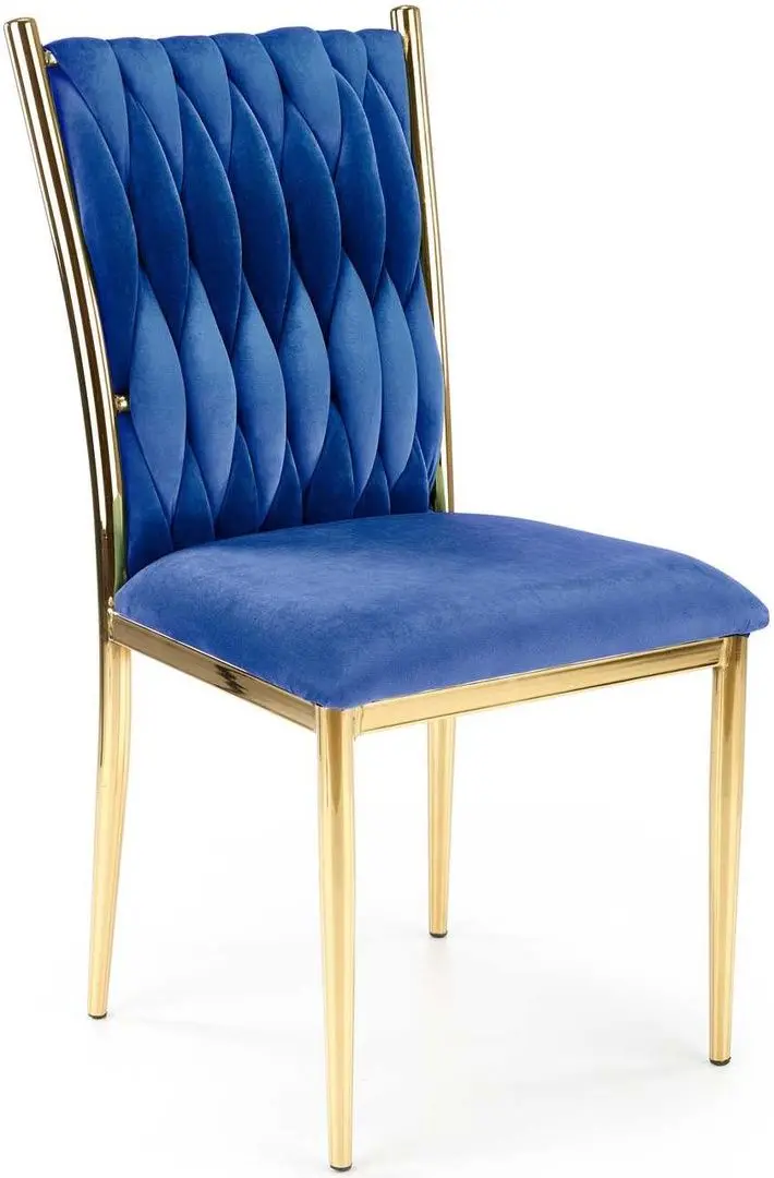 Стул Halmar K436 (Dark Blue/Gold) - 2