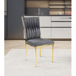 Стул Halmar K436 (Gray/Gold)