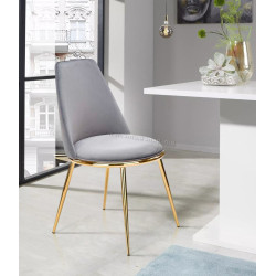 Стул Halmar K460 (Gray/Gold)