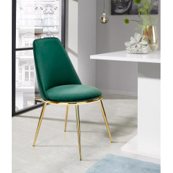 Стул Halmar K460 (Dark Green/Gold)