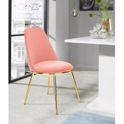 Стул Halmar K460 (Pink/Gold)