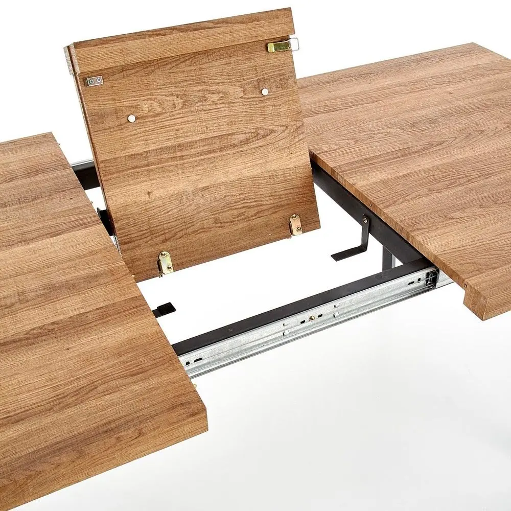 Masa extensibila Halmar Berlin 140/180cm (Walnut/Black)