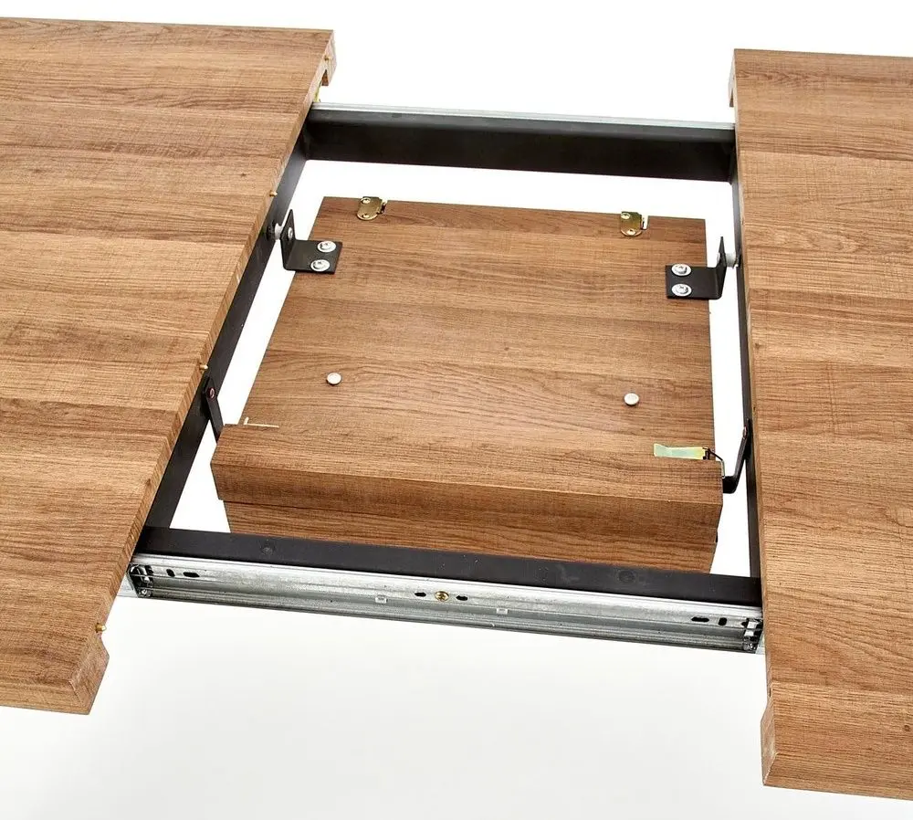 Masa extensibila Halmar Berlin 140/180cm (Walnut/Black)