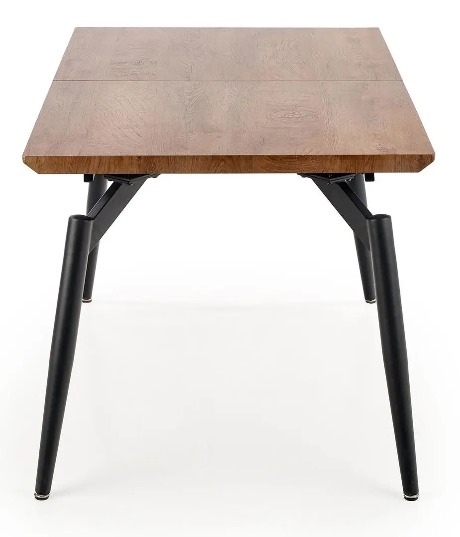 Masa extensibila Halmar Cambell 140/180x80cm (Natural Oak/Black)
