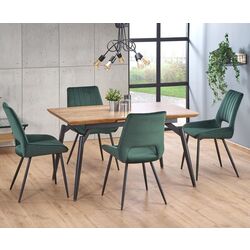 Masa extensibila Halmar Cambell 140/180x80cm (Natural Oak/Black) Thumb