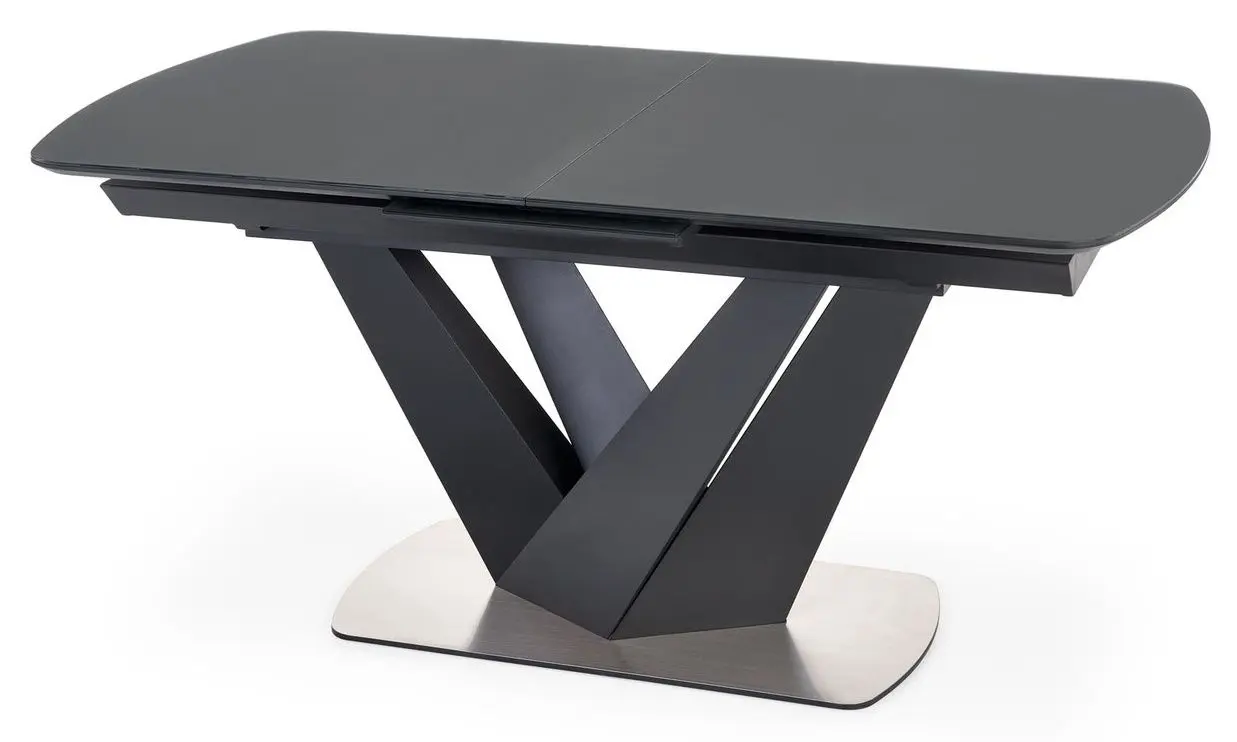 Masa extensibila Halmar Patrizio 160/200cm (Dark Gray/Black)