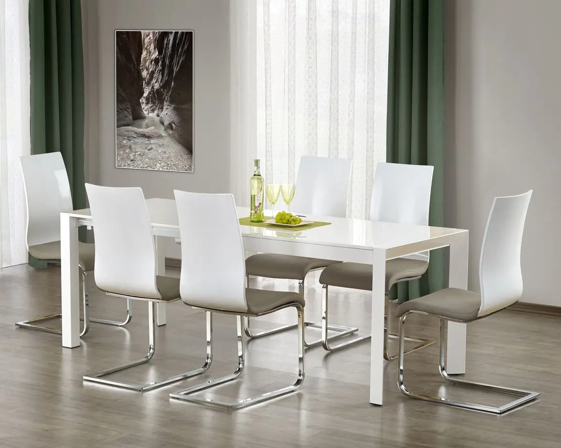 Стол раскладной Halmar Stanford XL 130-250cm (White)