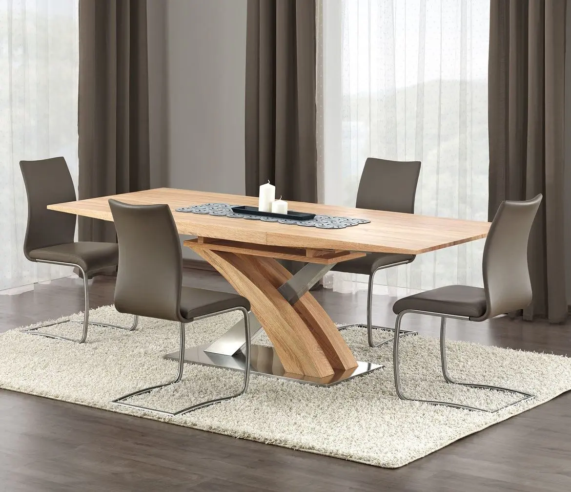 Стол раскладной Halmar Sandor 160/220cm (Golden Oak)