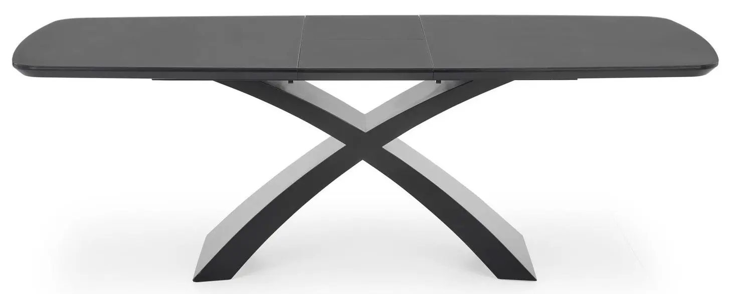 Masa extensibila Halmar Silvestro 180/220cm (Dark Gray/Black)