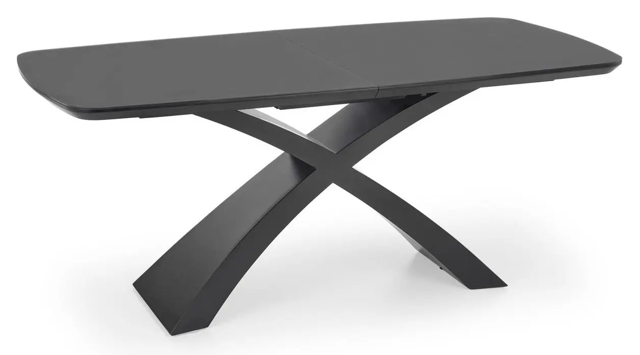 Masa extensibila Halmar Silvestro 180/220cm (Dark Gray/Black)