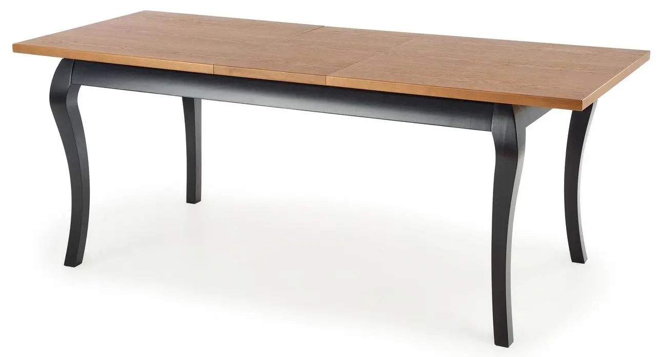 Masa extensibila Halmar Windsor 160/240cm (Dark Oak/Black)