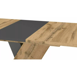 Masa plianta Signal Exel 140 (Artisan Oak/Antracite) Thumb