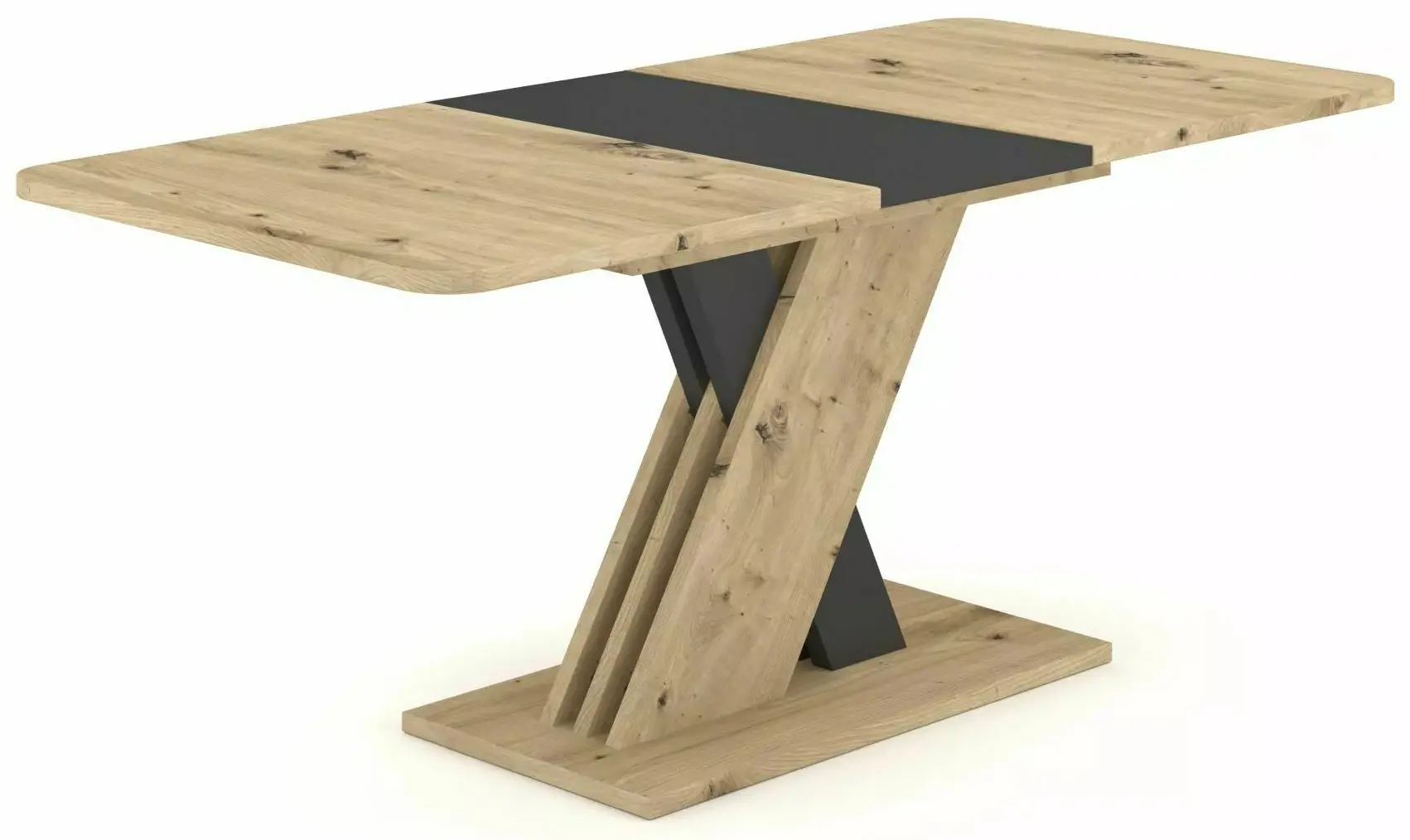 Masa plianta Signal Exel 140 (Artisan Oak/Antracite)