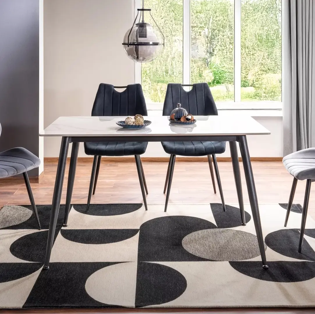 Стол Signal Rion 130 (White/Black)