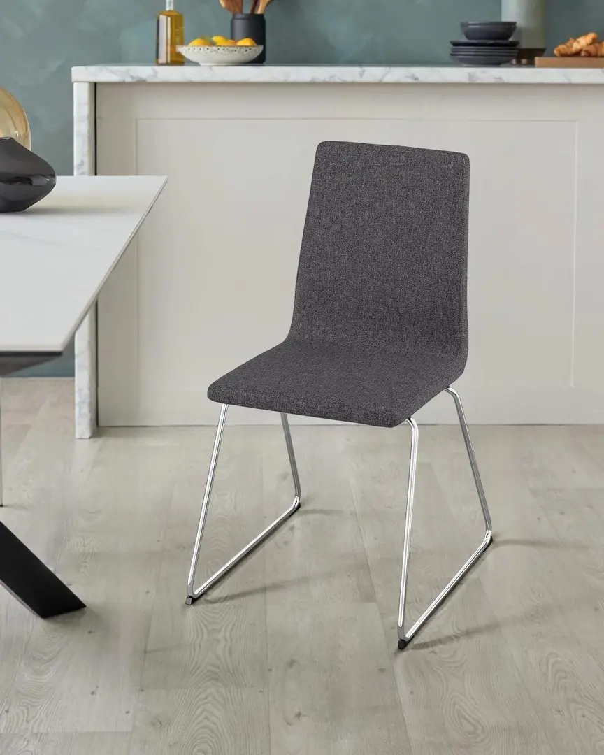 Scaun Ikea Lillanas (Cromat/Gunnared Gri Inchis)