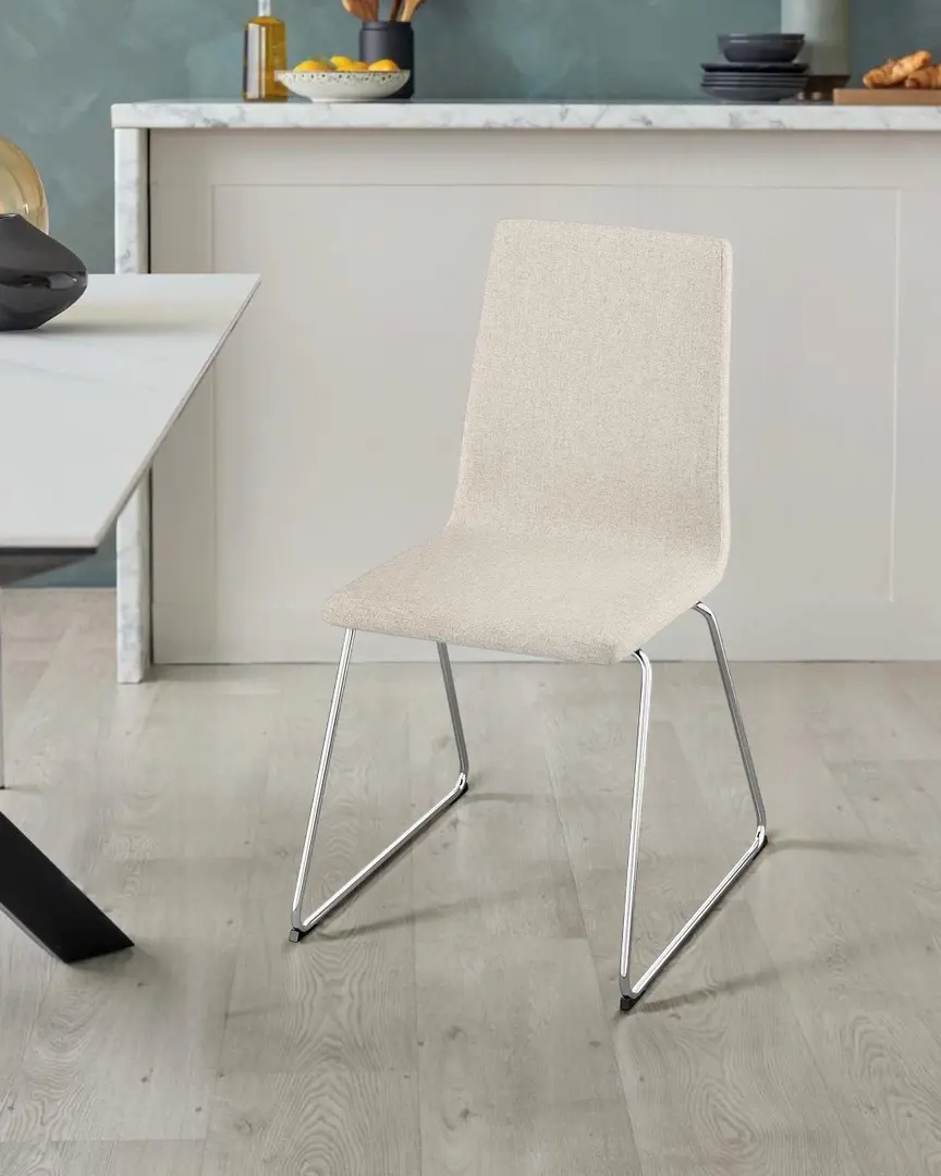 Scaun Ikea Lillanas/Gunnared (Crom/Bej)