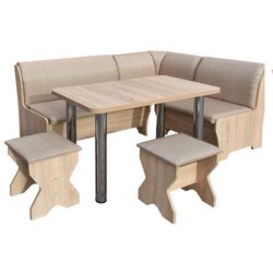 Кухонный уголок Marcel Prod Tunis (Sonoma Oak/Light Brown) Thumb