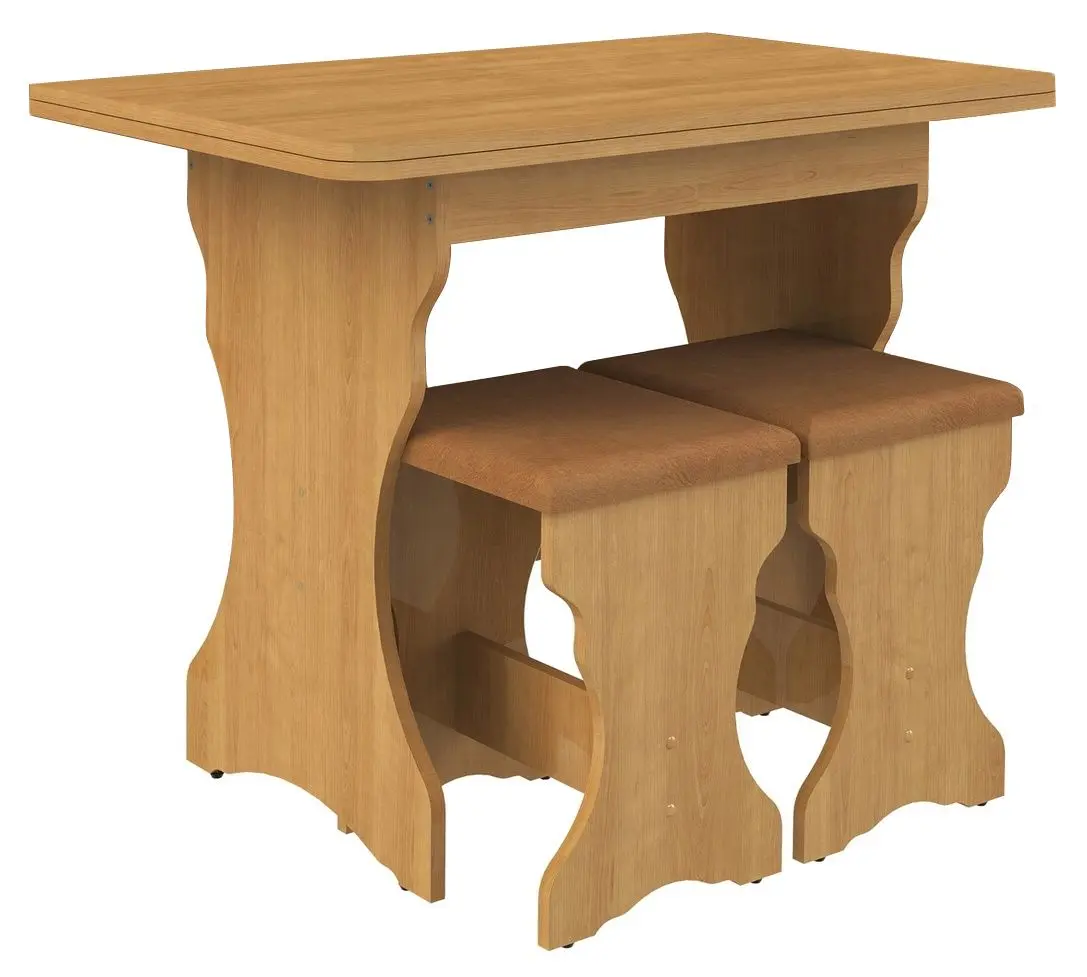 Кухонный уголок Marcel Prod Siria 2 табурета (Cherry)