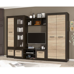 Гостиная Marcel Prod Kongo 3m (Wenge/Sonoma Oak) Thumb