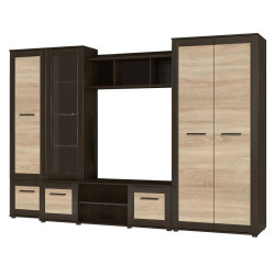 Гостиная Marcel Prod Kongo 3m (Wenge/Sonoma Oak) Thumb