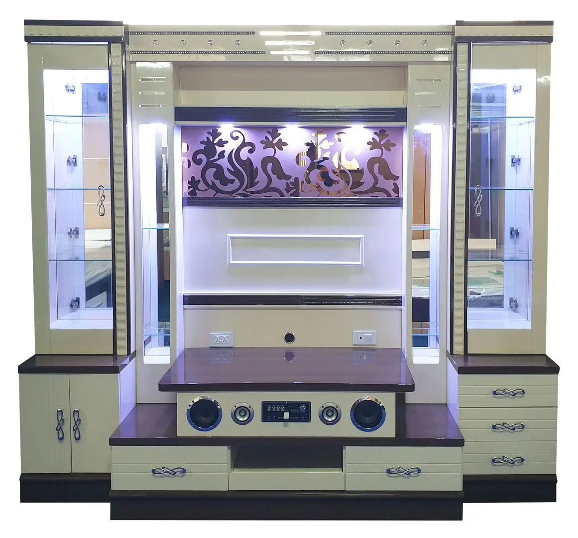 Living Marcel Prod Victor 2.4m (White/Cream/Wenge)