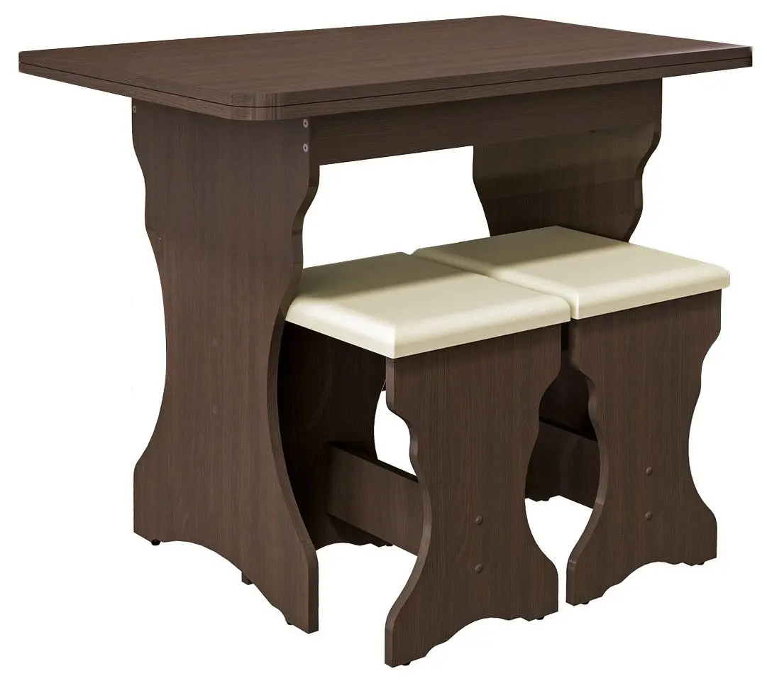 Кухонный уголок Marcel Prod Siria 2 табурета (Wenge)