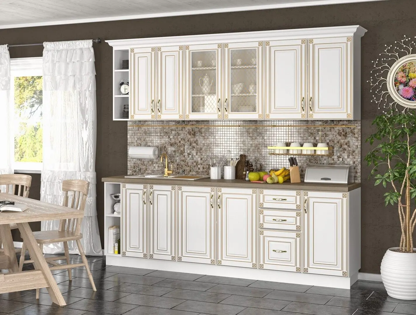 Кухня Marcel Prod Imperia MS 2.4m (White)