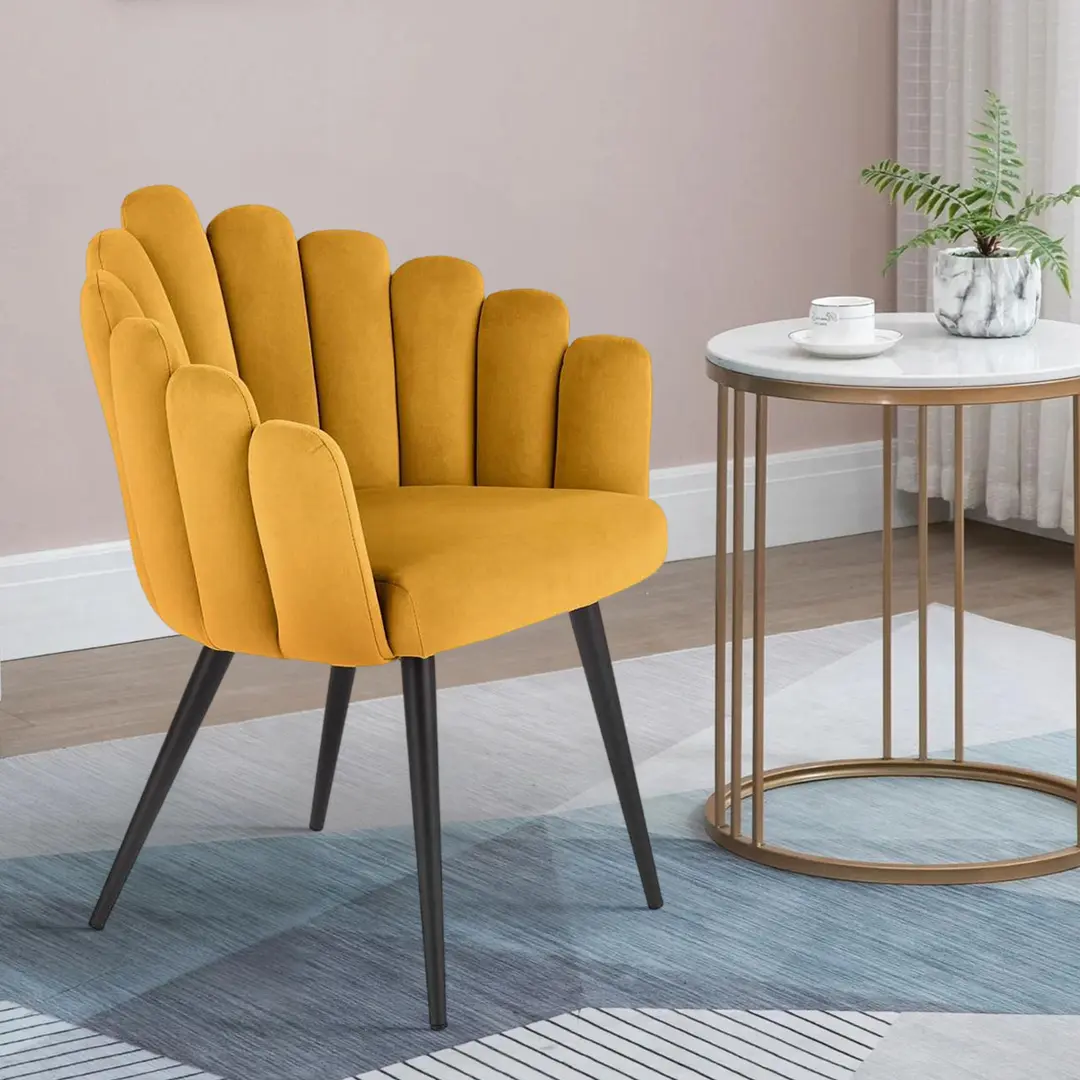 Scaun Halmar K410 (Mustard/Black)