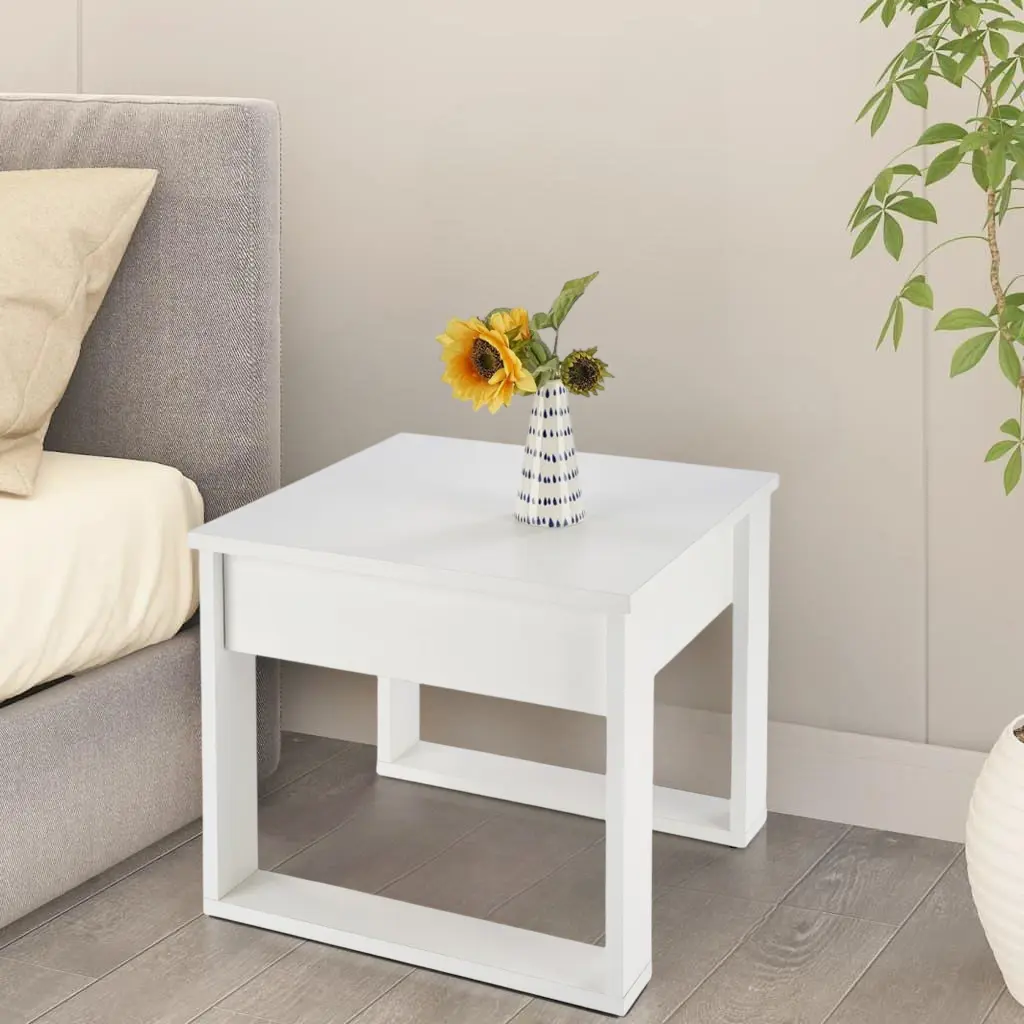 Masa pentru reviste Halmar Nea Square (White)