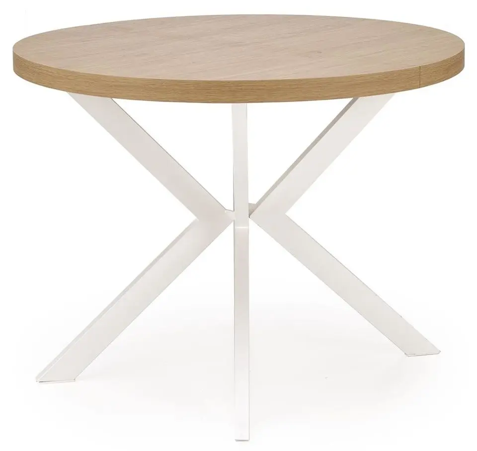 Стол раскладной Halmar Peroni (Golden Oak/White)