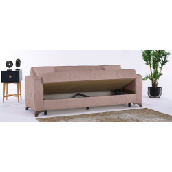 Canapea Fabulous Mese 3-locuri 67-100 (Beige) Thumb