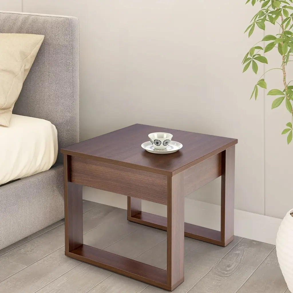 Masa pentru reviste Halmar Nea Square (Dark Walnut)