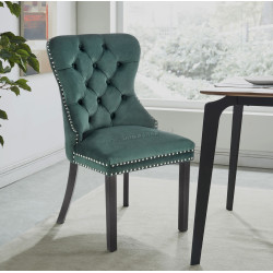 Стул Halmar Miya (Dark Green/Black)
