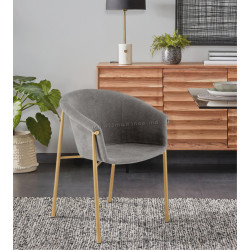 Стул Halmar K489 (Gray/Natural)