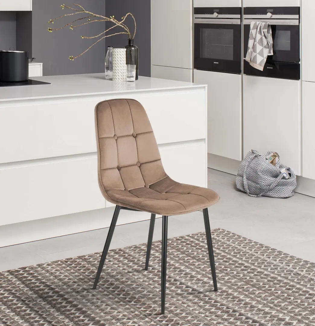 Scaun Halmar K417 (Beige/Black)