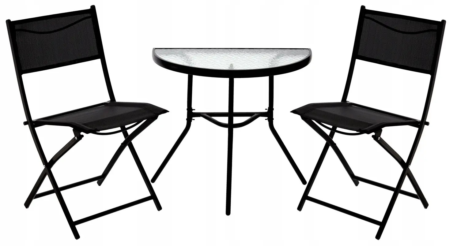 Set mobilier de gradina GardenLine SAD7132 (Black) - 2