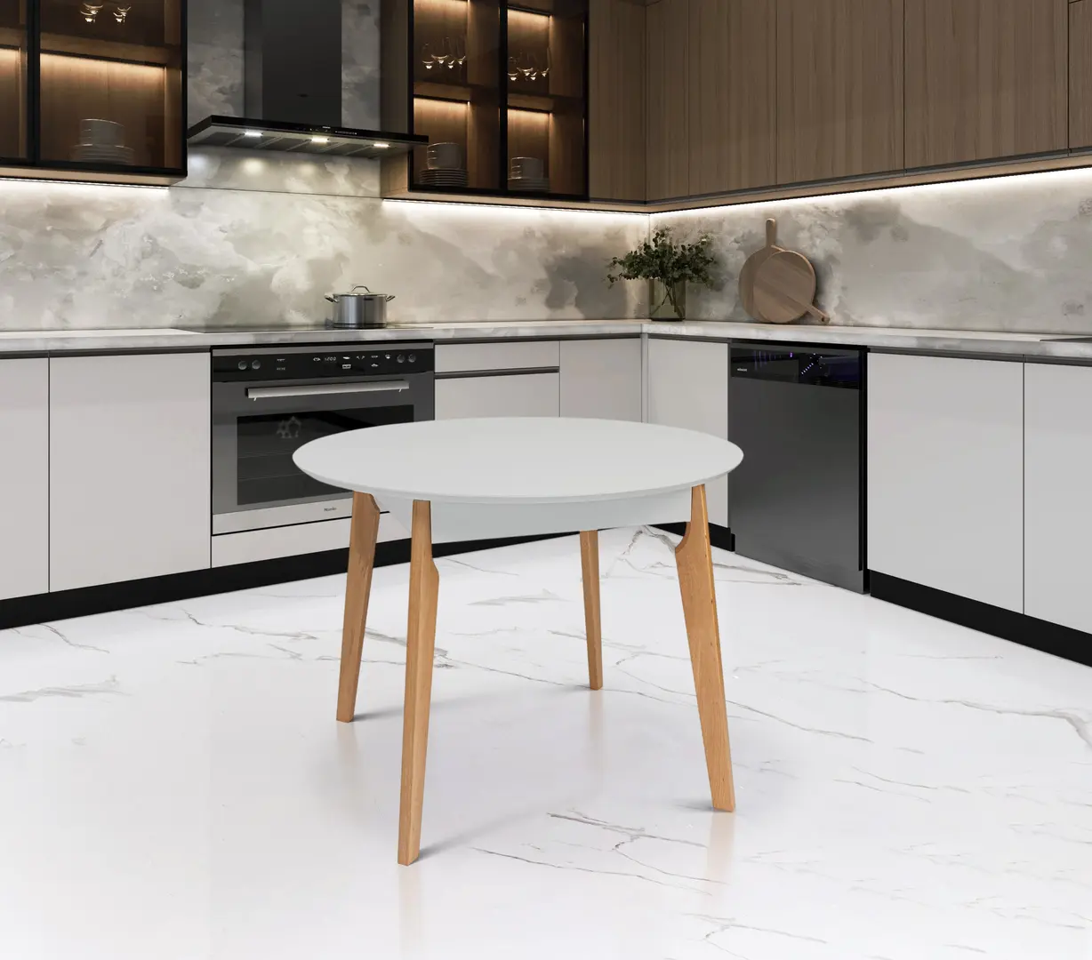 Masa extensibila DP Mars (Grey/Natural)