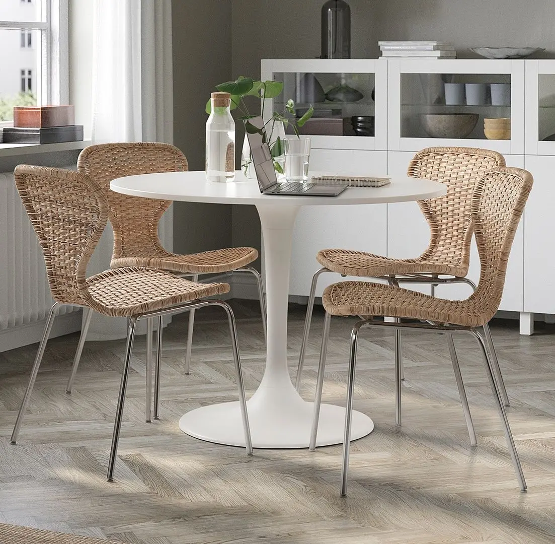 Стол Ikea Docksta 103см (Белый)