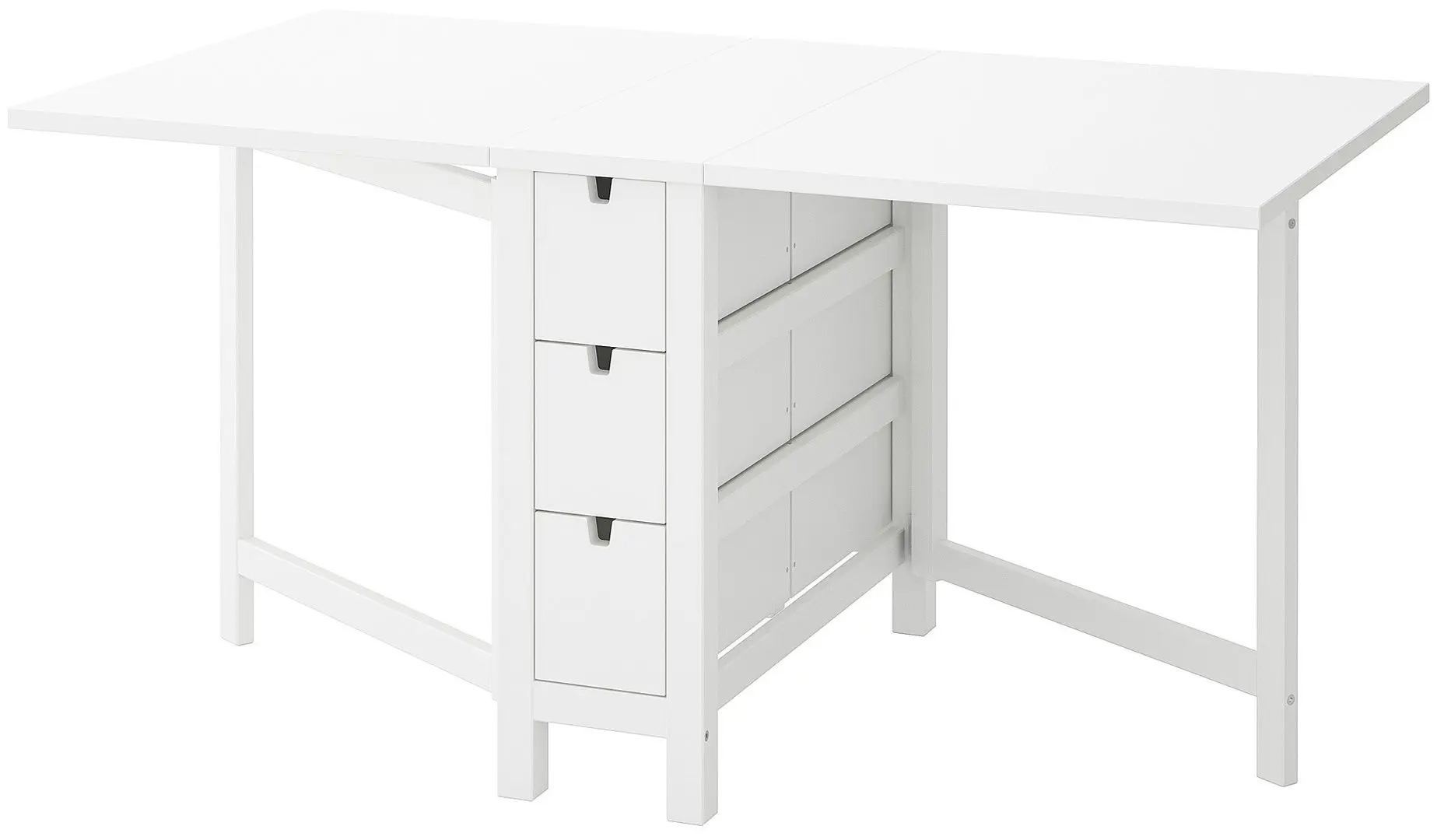 Стол складной Ikea Norden 26/89/152x80см (Белый)