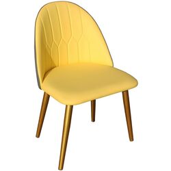 Set masa scaune Marcel Prod HA02 1+4 (Gray/Yellow) Thumb