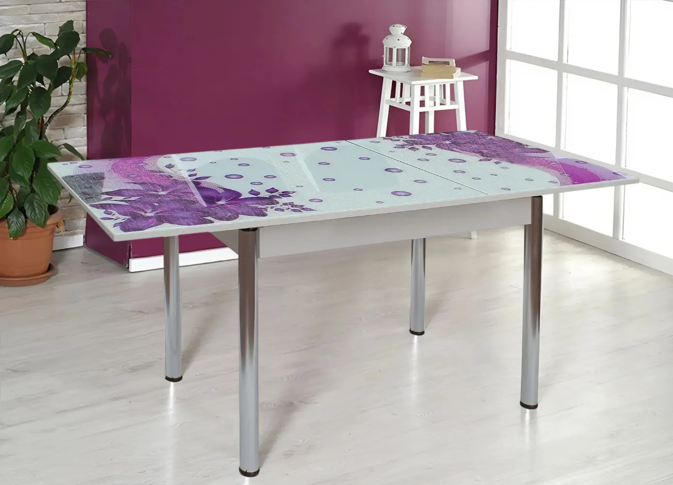 Masa extensibila Marcel Prod Tip 2-0034 (Violet/White)