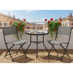 Set mobilier de gradina GardenLine SAD7149 (Grey) Thumb