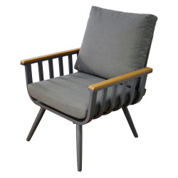 Set mobilier de gradina GardenLine ALM8151 (Grey/Natural) Thumb