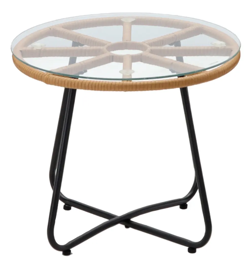 Set mobilier de gradina GardenLine ABI3408 (Light Brown/Black) - 4