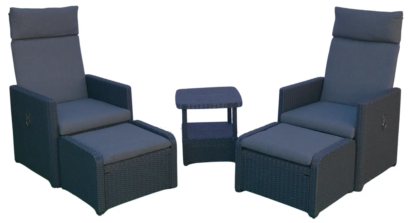 Set mobilier de gradina GardenLine ZUM6430 (Anthracite) - 4