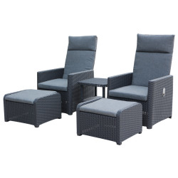 Set mobilier de gradina GardenLine ZUM6430 (Anthracite) Thumb