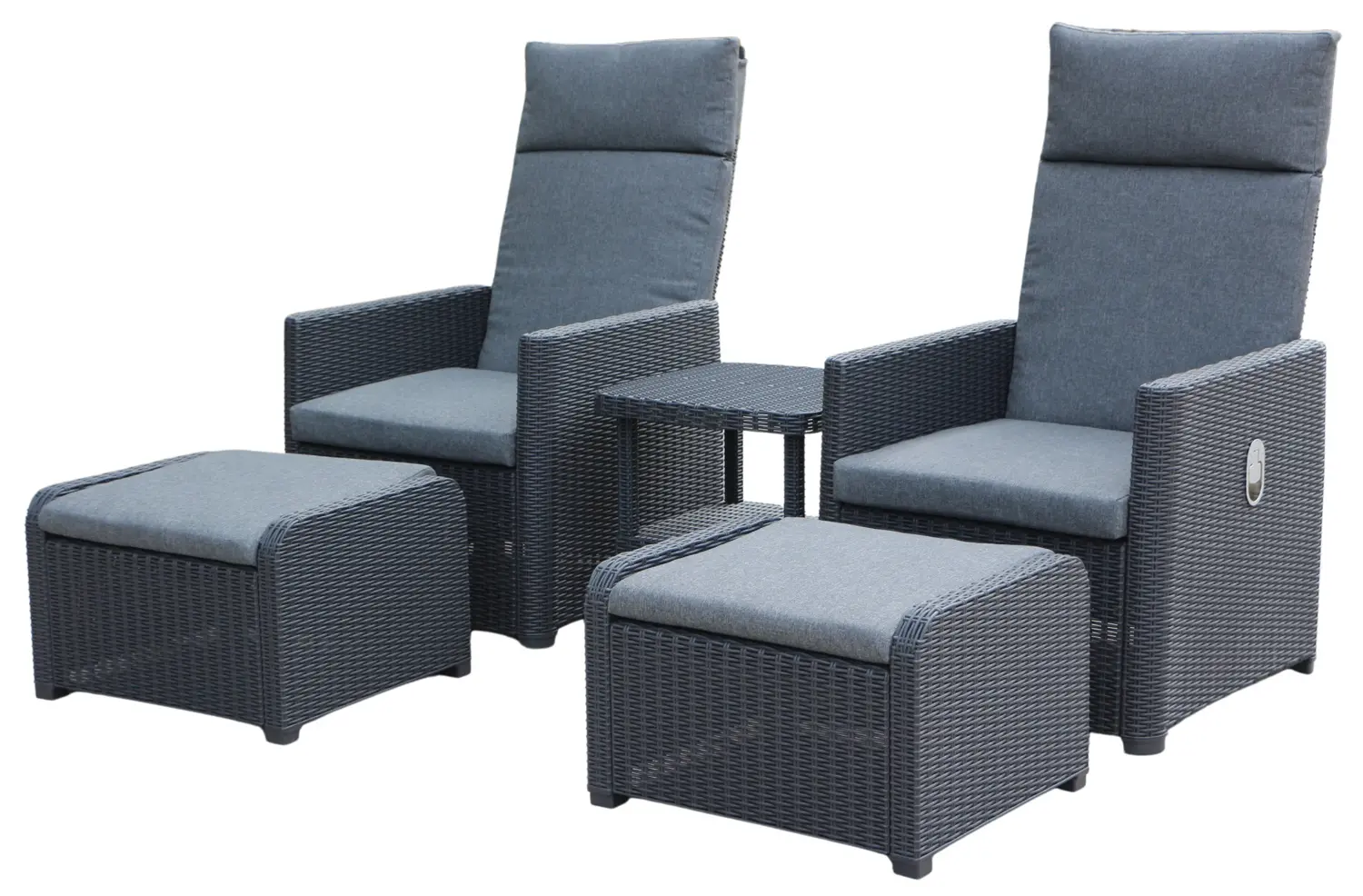 Set mobilier de gradina GardenLine ZUM6430 (Anthracite) - 3